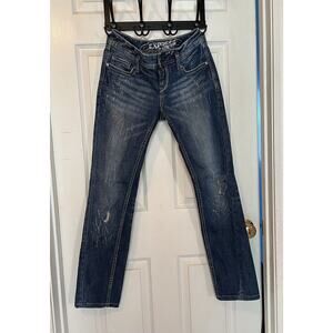 Zelda Skinny Express Jeans Denim Distressed Size 4